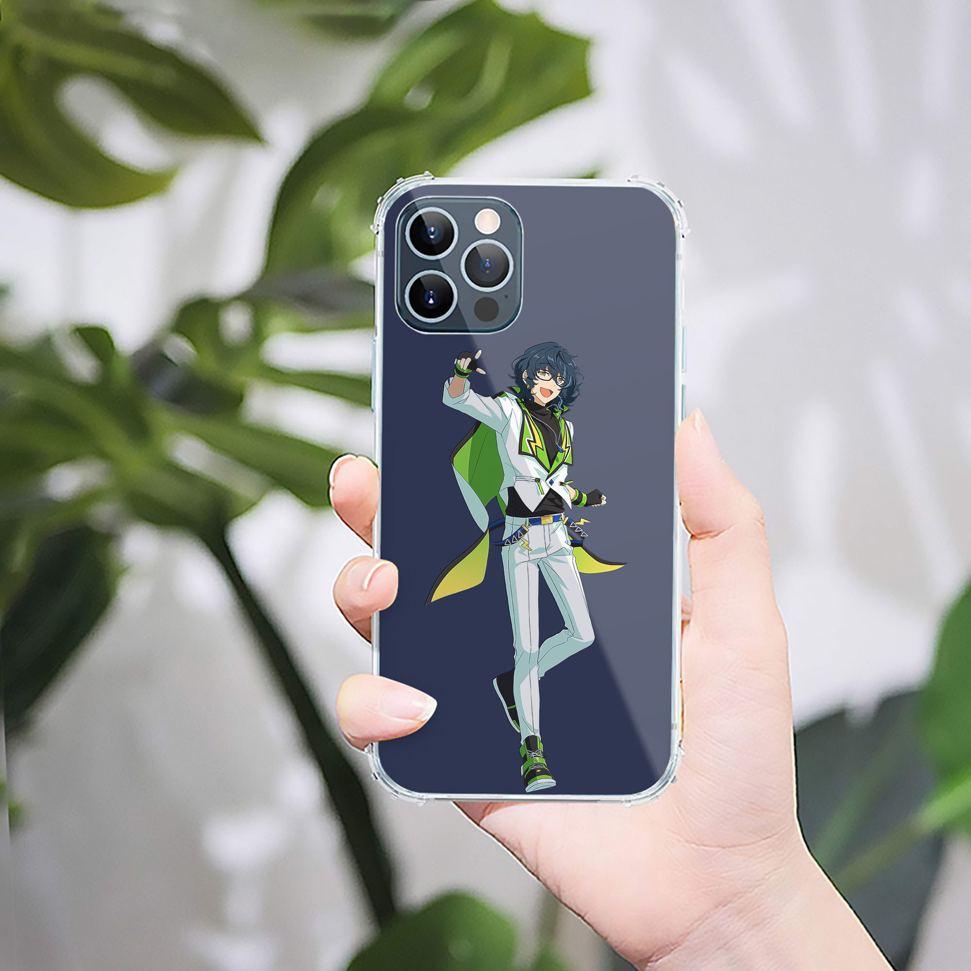 （画像用） あんさんぶるスターズ! Ensemble Stars 【iPhone 12シリーズ対応】透明スマホケース（クリアソフトケース）